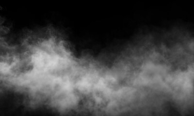 Ethereal smoke floating gently against a dramatic black backdrop, perfect for adding mood and depth to your creative project or design