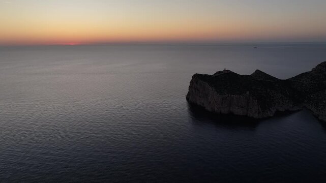 Faro de Llebeig en la Isla Dragonera, Baleares