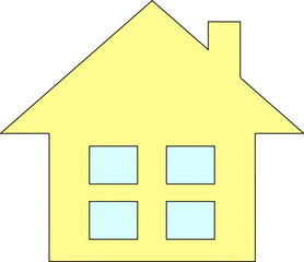 house icon on white background
