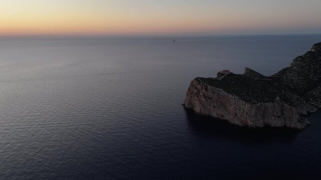 Faro de Llebeig en la Isla Dragonera, Baleares
