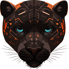 Cyber Panther Head
