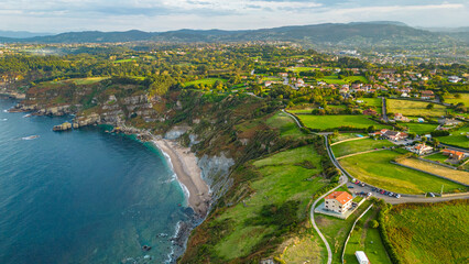 Asturian Coastal Village Vista