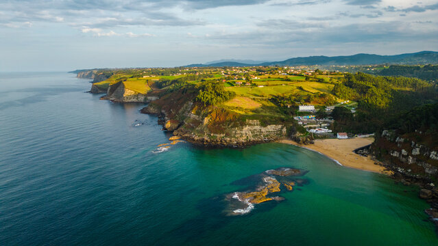 Asturian Coast Golden Hour