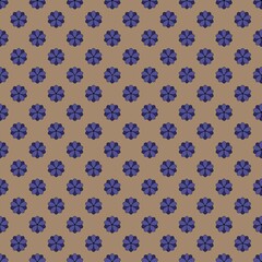 Elegant Retro Small Floral Seamless Pattern