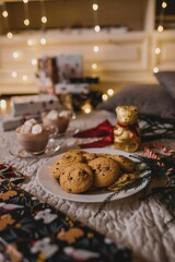 Christmas Cookies and Hot Chocolate by the Lights