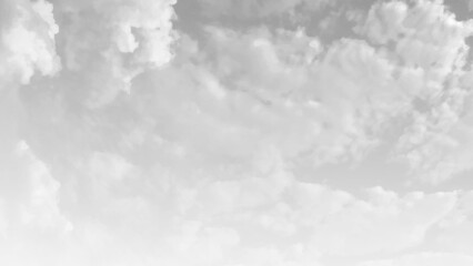 Grey storm clouds in sky. Vector illustration