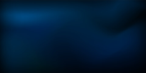 Dark blue degradation of view from deep sea, abstract background simple