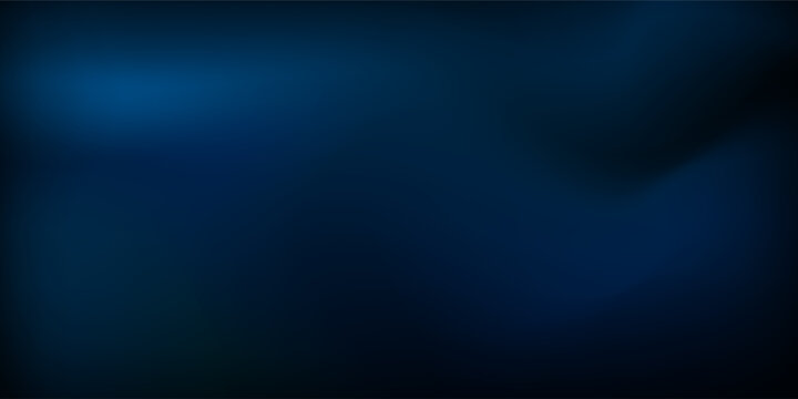 Dark blue degradation of view from deep sea, abstract background simple