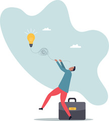 Simplify complex business idea, untangle or solve business problem, solution for messy chaos situation.about a man and his life.