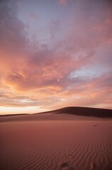 Obraz premium sunset in the desert