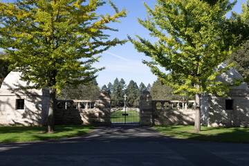 Ehrenfriedhof World War II military cemetery in Cologne