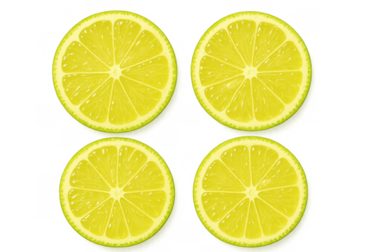 Fresh lime slices forming a vibrant pattern, highlighting healthy eating, citrus flavor, and vitamin c benefits