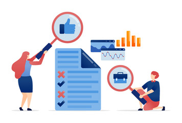 Questionnaires and Surveys for Job Vacancies with Recruitment Test and Employment Assessment