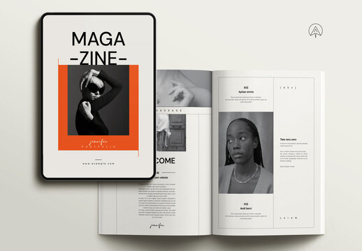 Minimal Magazine Template