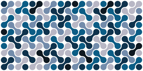 Abstract Geometric Metaballs  Pattern Background