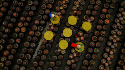 Traditional Soy Sauce Making in Ban Village, Vietnam.