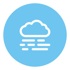 cloud icon for illustration