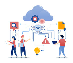 Chip and cloud wifi integrated with human network and smart technology