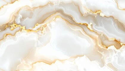 解像度ベージュ＆ゴールド大理石パターンHigh-Resolution Beige & Gold Marble Pattern	