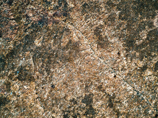 Natural light brown rock background. Stone texture. Grunge granite surface.