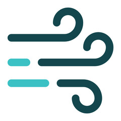 Naklejka premium wind icon for illustration