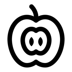 apple icon for illustration