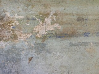 Abstract Multicolored Peeling Paint Wall Background Texture