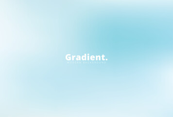 Pale blue and white gradient background with the word gradient in white text, ideal for web design, digital art, and creating a serene, airy atmosphere in your projects