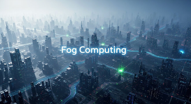 Fog computing: futuristic cityscape of distributed digital infrastructure
