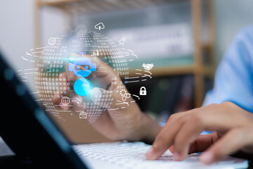 Artificial intelligence chatbot technology with digital interface and automation system for online business communication