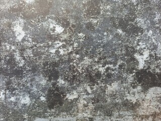 Heavy Gray and White Stained Concrete Wall Texture