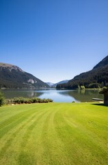 lake in the mountains