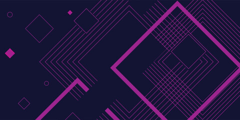 Abstract geometric elegant modern pattern colorful banner background vector