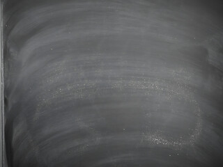 A dusty textured dark gray chalkboard with faint chalk marks and smudges