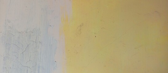 Two Tone Wall Texture Old Yellow And Gray Paint