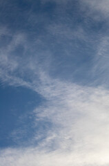 Fototapeta premium blue sky with some clouds 