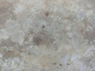 Weathered Concrete Floor Swirling Trowel Marks Texture