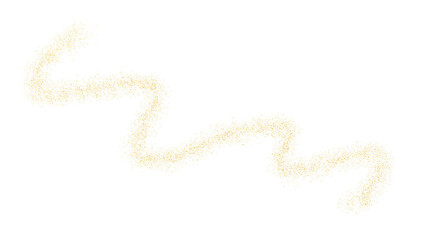 luxurious golden glowing sparkle shimmer on transparent for wedding decoration