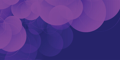 Minimal geometric background. Elegant Purple elements with fluid gradient. Dynamic shapes composition. Eps10 vector