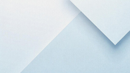 Light pastel soft pale dusty gray blue silver white abstract pattern background. Geometric shape. Line stripe angle facet triangle fold. Color gradient. Noise grain. Business, tech. Design. Minimal