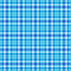 Seamless blue plaid pattern. A classic  cool design element for backgrounds, textiles, apparel or web design. Versatile, highres texture.