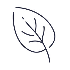 Leaf 2D Flat Icon