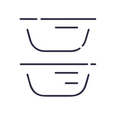 Meal Prep 2D Flat Icon