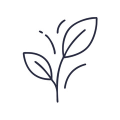 Plant 2D Flat Icon