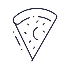 Pizza 2D Flat Icon