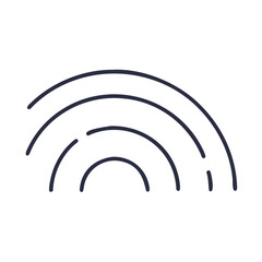 Rainbow 2D Flat Icon