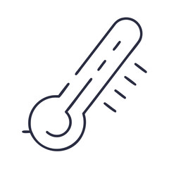 Thermometer 2D Flat Icon