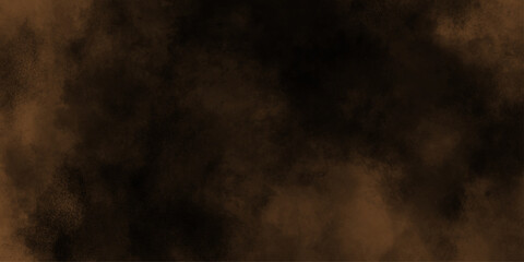 spectacular abstract brown smoke isolated color brown background .Black and brown smoke aquarelle smudge illustration smooth grungy smokey . Abstract Painted Illustration. Brush stroked painting.