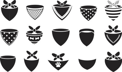 Strawberry icon collection, creative fruit symbols, decorative berry shapes, playful vector set, themed design elements, flat vector illustration