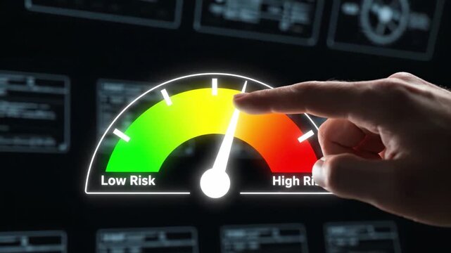 Mitigating high risk on a holographic gauge with a single gesture